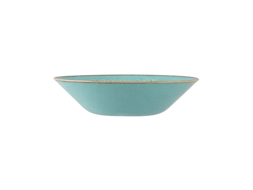 Porland Christina Turkuaz Çukur Tabak 20cm - 3