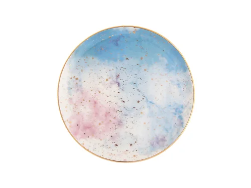 Porland Cosmos Desen5 Düz Tabak 20cm - PORLAND
