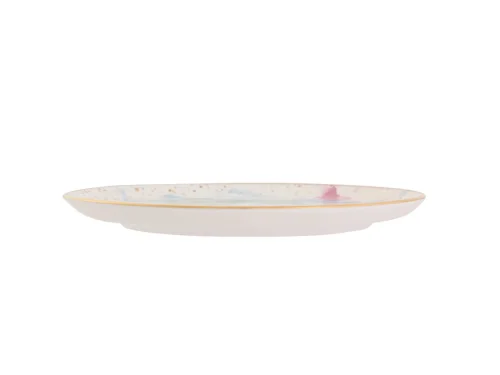 Porland Cosmos Desen6 Düz Tabak 20cm - 3