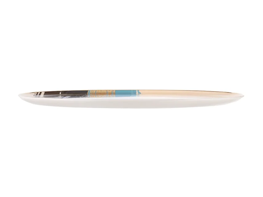 Porland Dash Desen3 Düz Tabak 27cm - 3