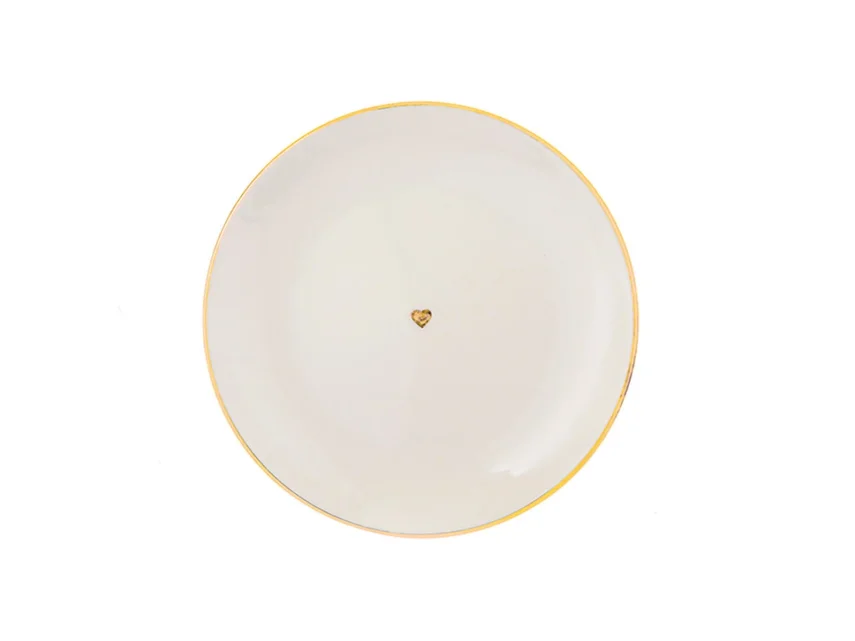 Porland Date Desen1 Düz Tabak 17cm - 1
