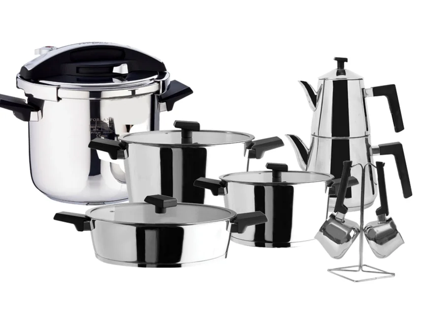 Porland Deluxe Tencere Takımı 15 Parça - 1