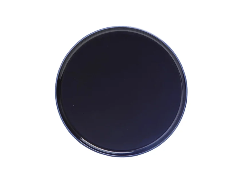 Porland Ethos Navy Blue Düz Tabak 21cm - 1