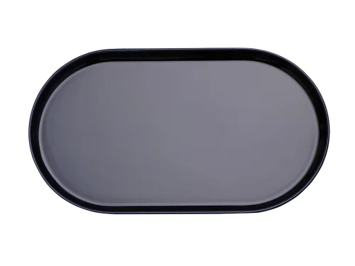 Porland Ethos Navy Blue Kayık Tabak 28cm - PORLAND