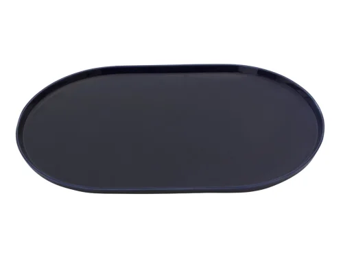 Porland Ethos Navy Blue Kayık Tabak 32cm - 2