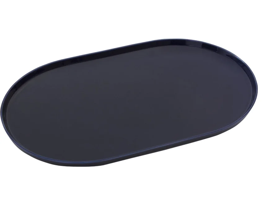 Porland Ethos Navy Blue Kayık Tabak 32cm - 3