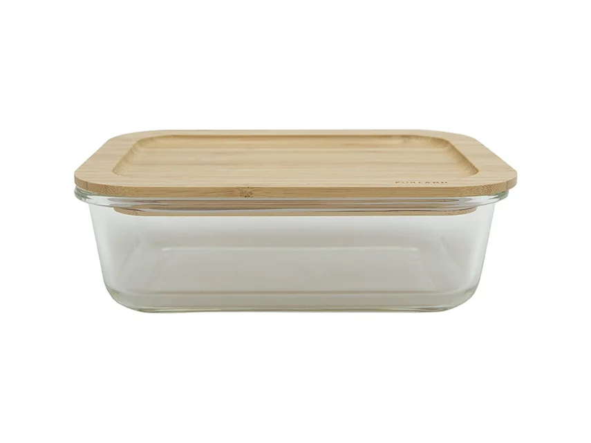 Porland Bamboo Dikdörtgen Saklama Kabı 1040cc - 1