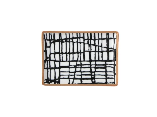 Porland Fractal 6 Kişilik Pasta Takımı 18x13cm - 2