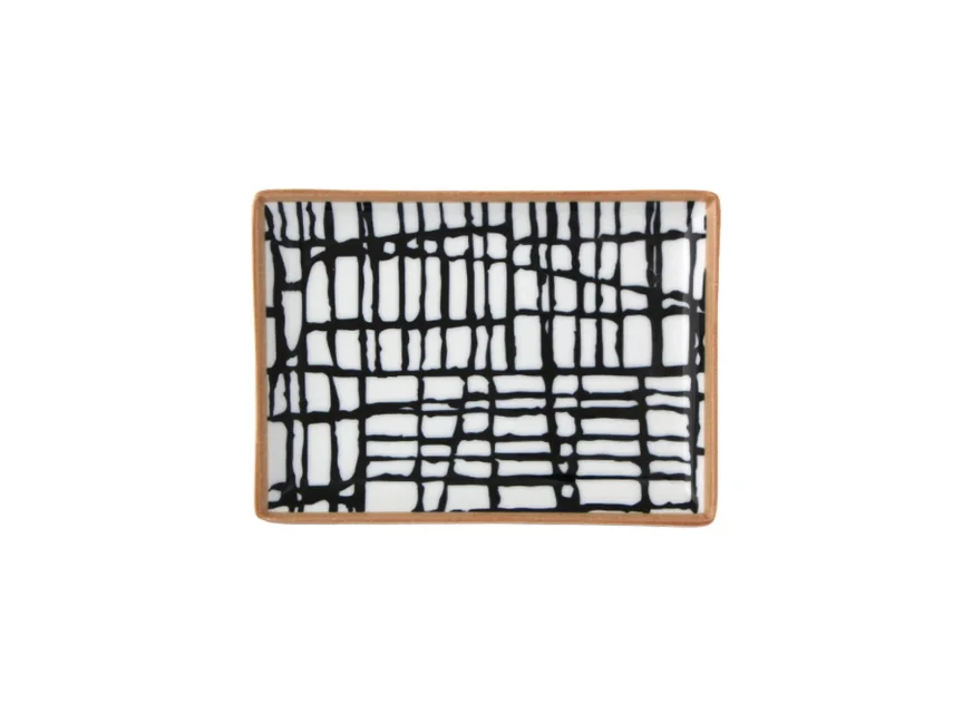 Porland Fractal 6 Kişilik Pasta Takımı 18x13cm - 2