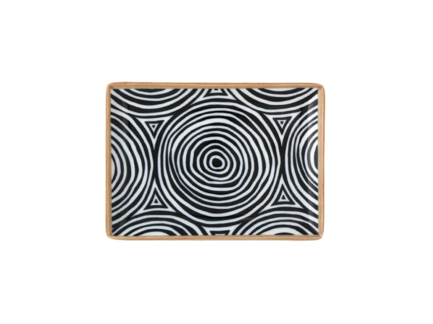 Porland Fractal 6 Kişilik Pasta Takımı 18x13cm - 6