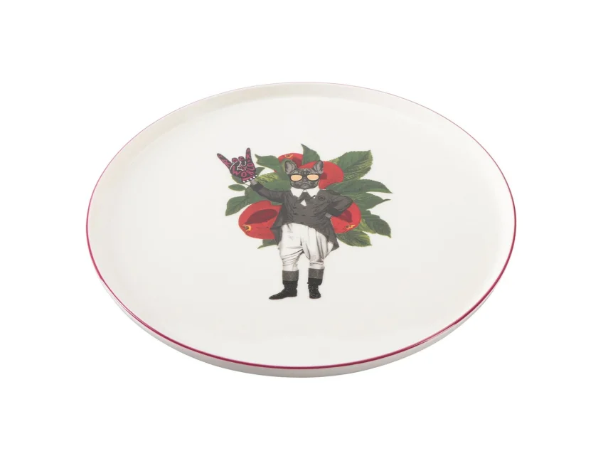 Porland Funky Desen2 Düz Tabak 27cm - 3