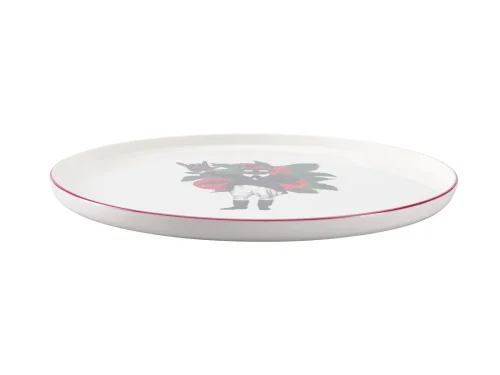 Porland Funky Desen2 Düz Tabak 27cm - 4