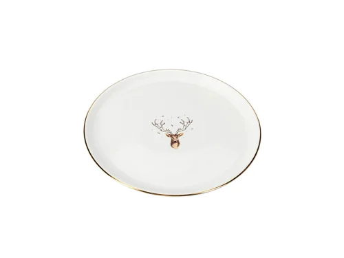 Ruby Jingle Düz Tabak 20cm - 2