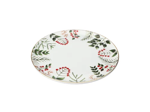 Ruby Jingle Düz Tabak 24cm - 2