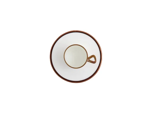 Porland Limoges Bronz 2 Kişilik Kahve Takımı 85cc - 2