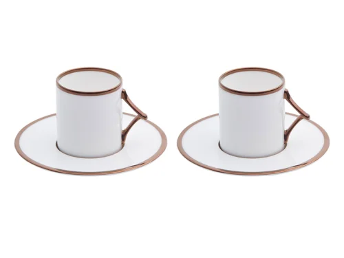 Porland Limoges Bronz 2 Kişilik Kahve Takımı 85cc - 3