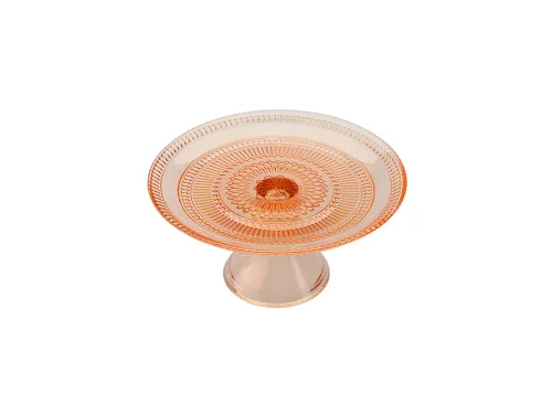Porland Lina Turuncu Ayaklı Tabak 17 cm - 3
