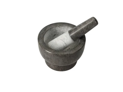 Porland Marble Kahverengi Mermer Havan 13 cm - PORLAND