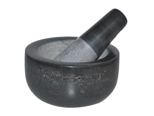 Porland Marble Siyah Havan 12cm - PORLAND