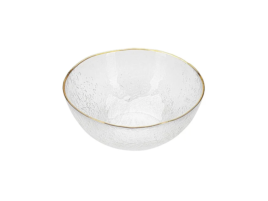 Porland Moon Altın Rimli Kase 23cm - 2