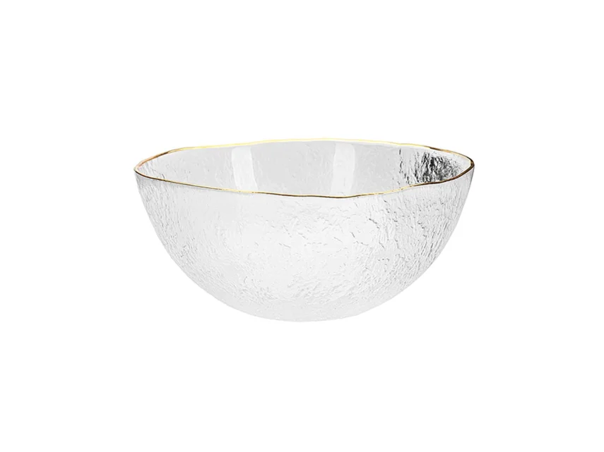 Porland Moon Altın Rimli Kase 23cm - 4