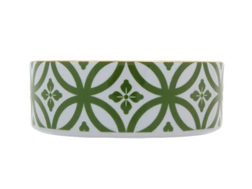 Porland Morocco Desen1 Yeşil Kase 18cm - 2