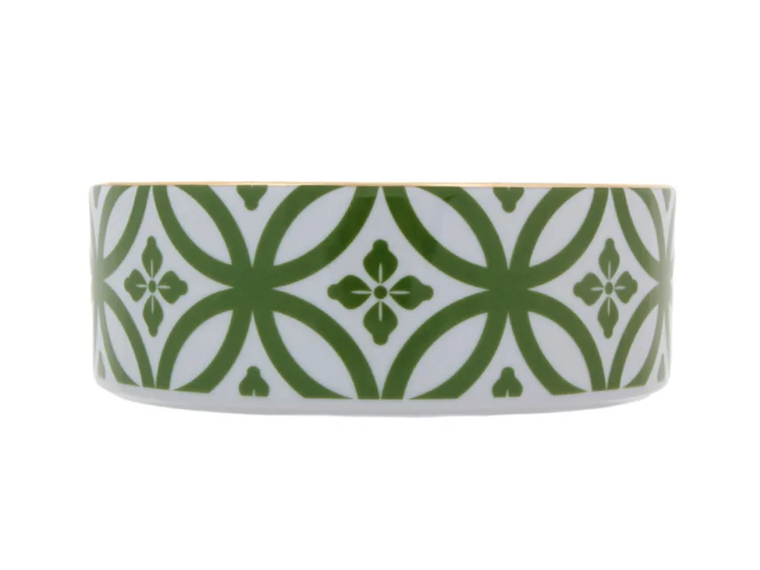 Porland Morocco Desen1 Yeşil Kase 18cm - 2
