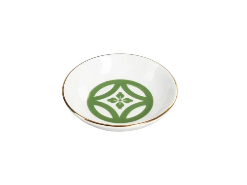 Porland Morocco Desen1 Yeşil Mini Kase 10cm - 2