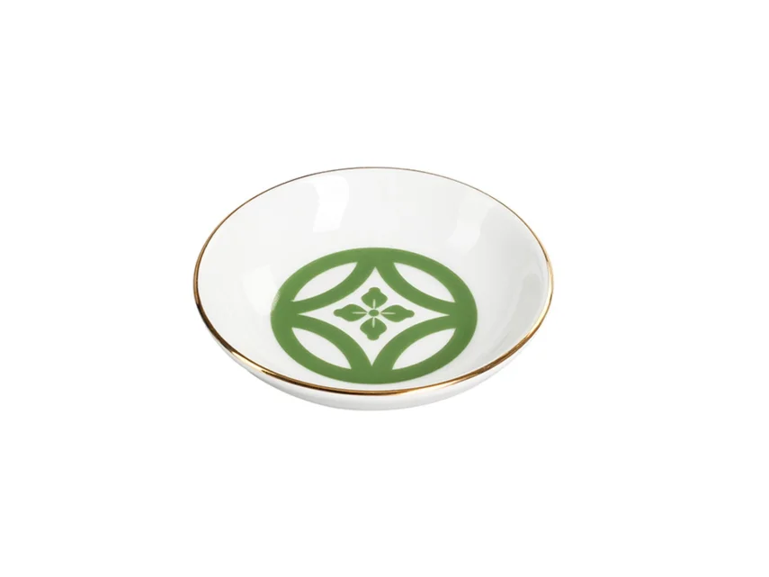 Porland Morocco Desen1 Yeşil Mini Kase 10cm - 2