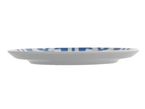 Porland Morocco Desen2 Mavi Düz Tabak 17cm 6 adet - 3