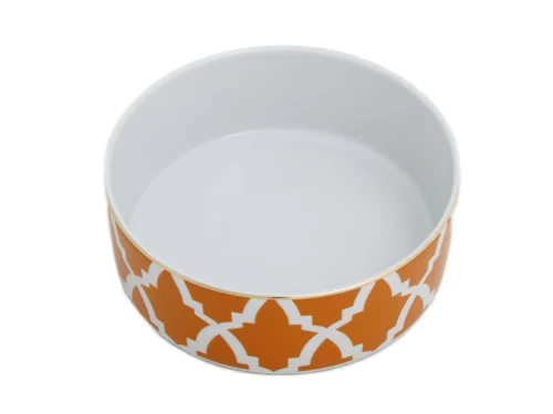 Porland Morocco Desen3 Turuncu Kase 18cm - PORLAND