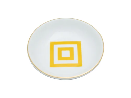 Porland Morocco Desen4 Sarı Mini Kase 10cm - 2