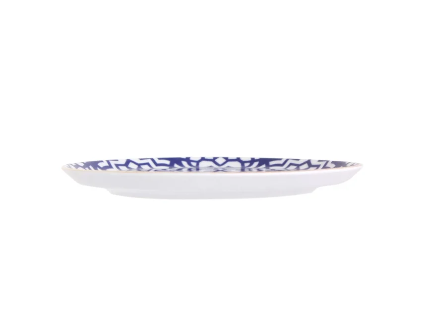 Porland Morocco Desen7 Mor Düz Tabak 20cm 6 adet - 3