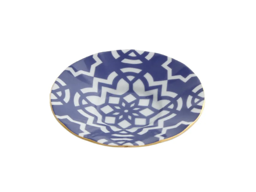 Porland Morocco Desen7 Mor Ergonomik Çay Tabağı 11cm - 2