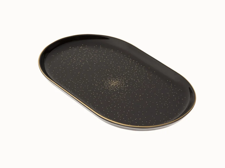 Porland Night Magic Kayık Tabak 32cm - 2