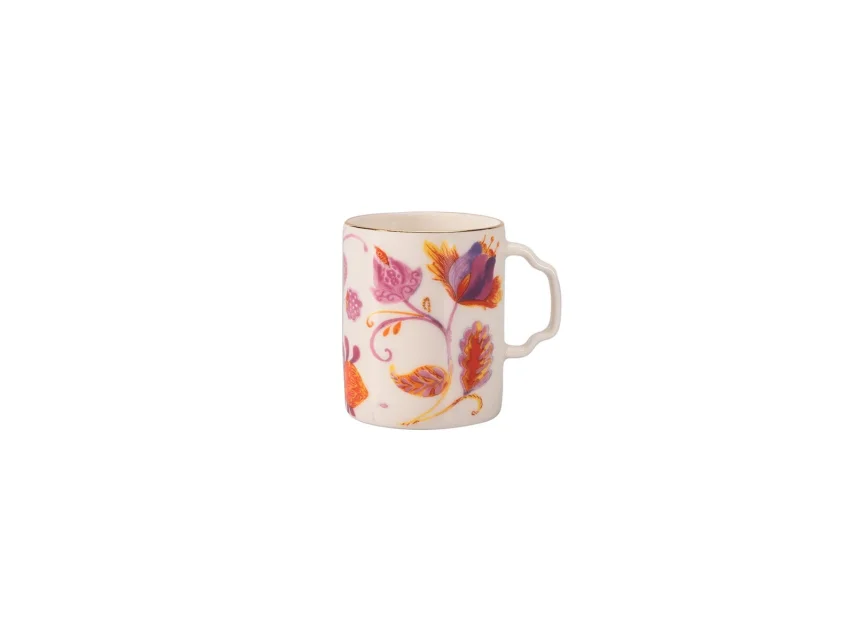 Porland Pinky Desen1 4 Kişilik Kahve Takımı 80cc - 2