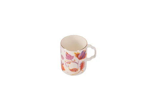 Porland Pinky Desen1 4 Kişilik Kahve Takımı 80cc - 4