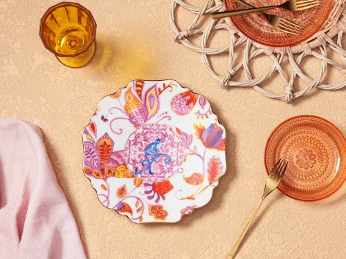 Porland Pinky Düz Tabak 21cm - PORLAND
