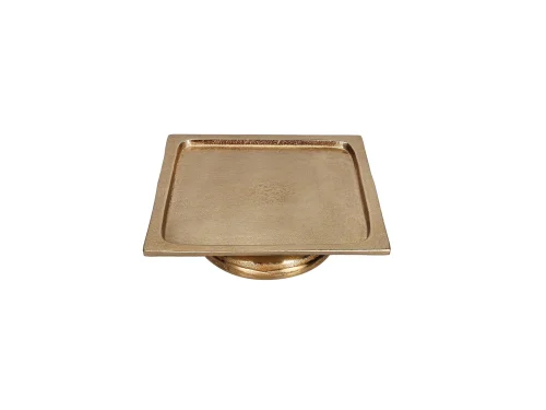 Porland Raika Altın Kapaklı Kek Standı 19x19x22cm - 4