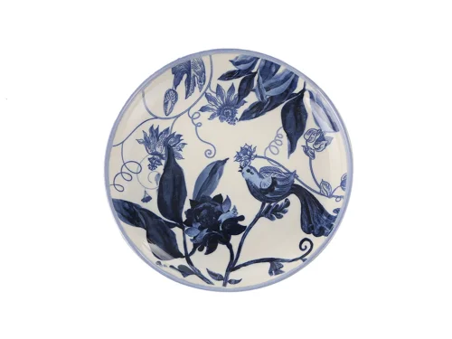 Porland Re-gen Birdsong 6 Kişilik Pasta Seti 21cm - 3