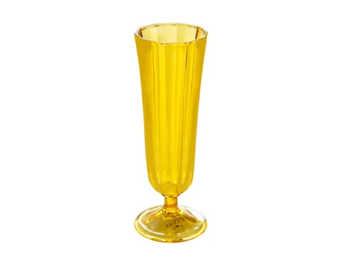 Porland Sarı Flüt Şampanya Bardağı 130cc - PORLAND