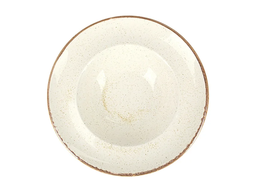 Porland Seasons Bej Makarna&Salata Tabağı 26cm - 1