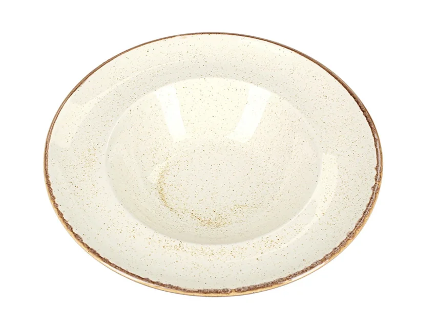 Porland Seasons Bej Makarna&Salata Tabağı 26cm - 2