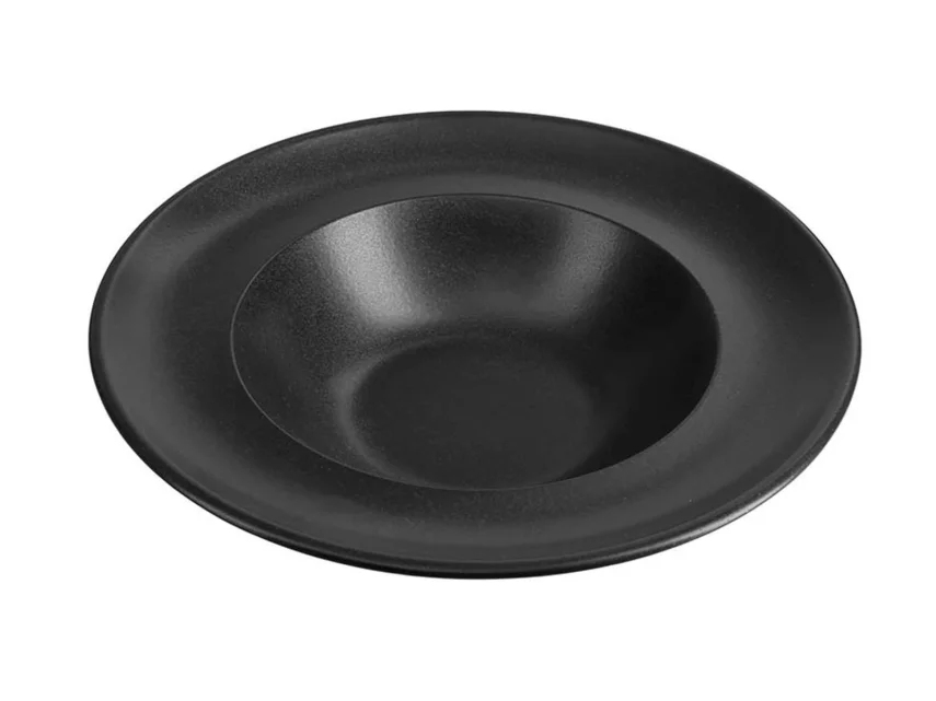 Porland Seasons Siyah Makarna&Salata Tabağı 26cm - 2