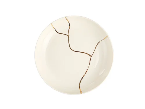 Porland Spirits Altın Yaldız Kase 22cm - PORLAND