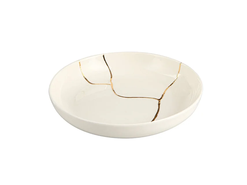 Porland Spirits Altın Yaldız Kase 22cm - 2