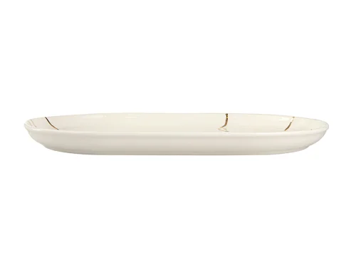 Porland Spirits Altın Yaldız Kayık Tabak 32cm - 3