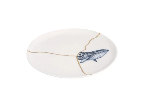 Porland Spirits Balina Düz Tabak 20cm - 2