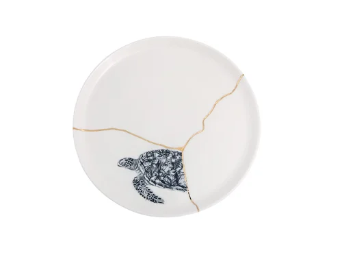 Porland Spirits Kaplumbağa Düz Tabak 20cm - PORLAND
