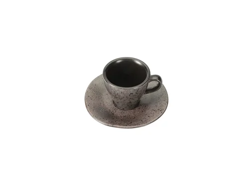 Porland Stoneware Ironstone Tabaklı Kahve Fincanı 75cc - 2